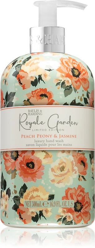 Течни сапун за руке Baylis & Harding Royale Garden са укусом брескве, божура и јасмина