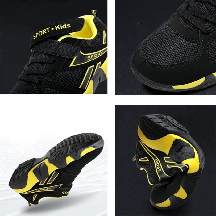 Children's Sneakers for Boys and Girls, Breathable Mesh Sports Shoes, Non-Slip, Spring/Autumn - White