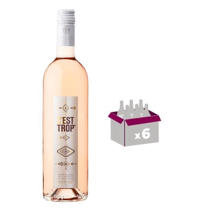 It's Too Much Rosé IGP Mediterranean 2022 - Rosé Wine x6