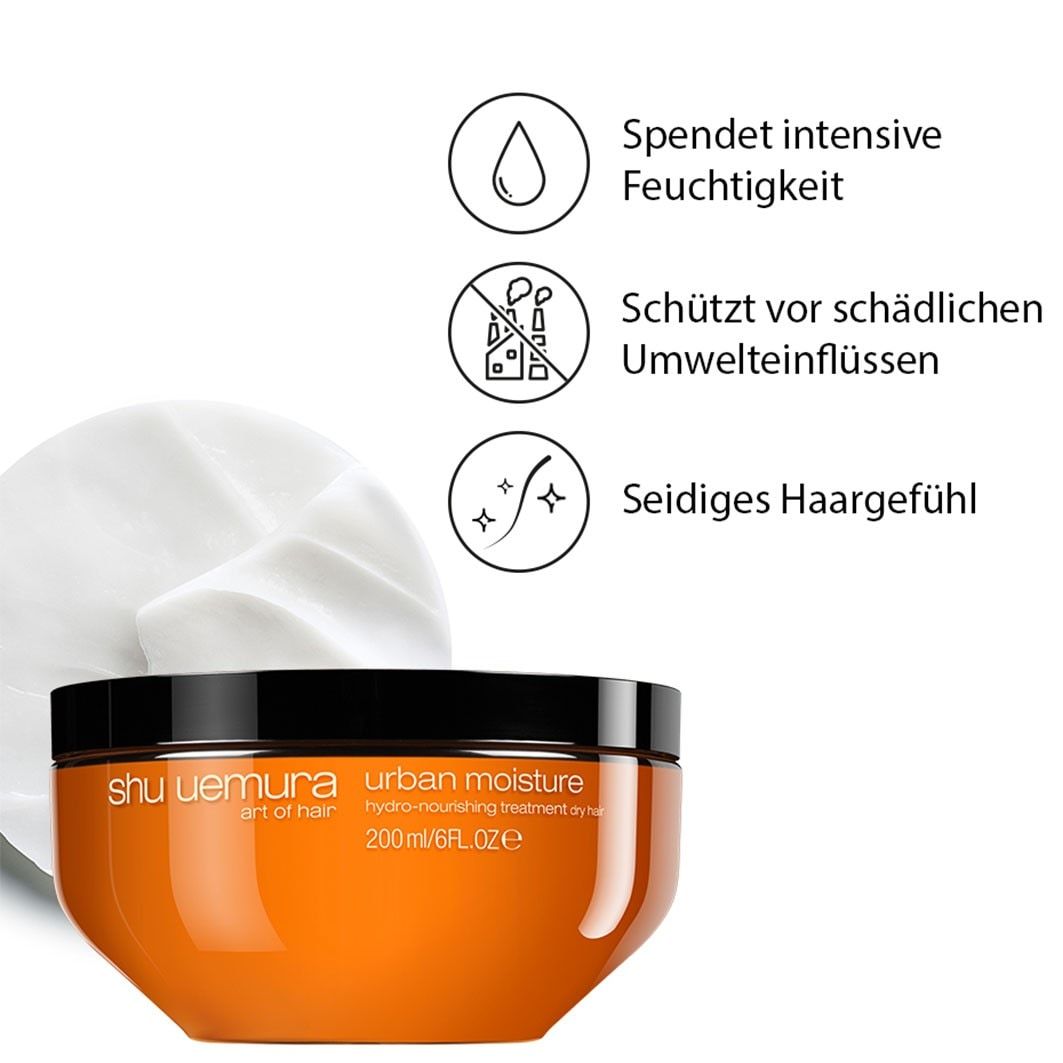 Shu Uemura matu maska Urban Moisture Hydro-Barojoša - 200 ml