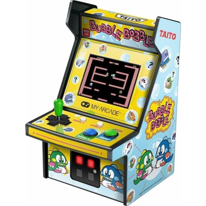 Retro Mini Arcade Terminal - Meine Spielhalle - BUBBLE BOBBLE