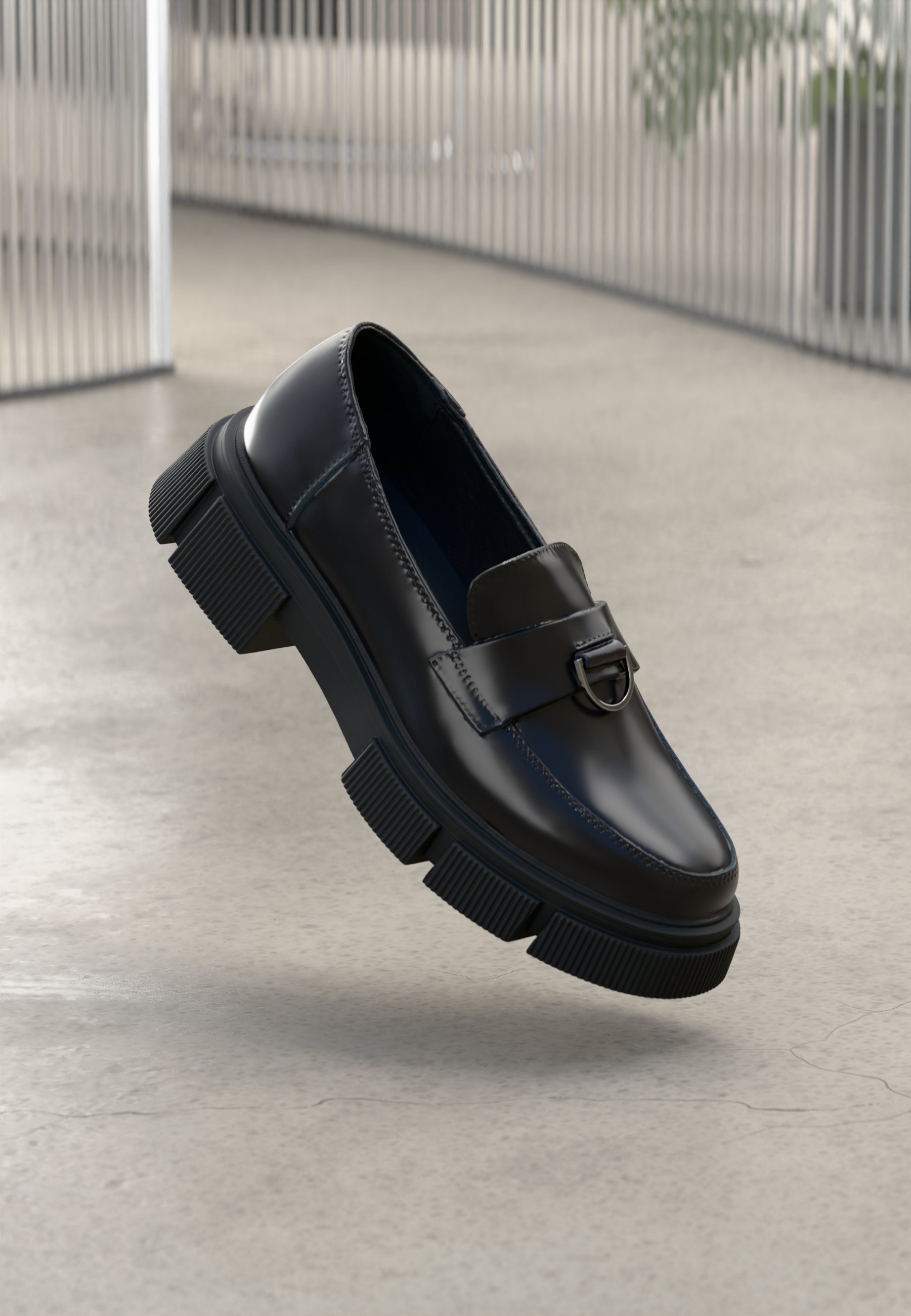 Zign LEATHER - Instappers - zwart