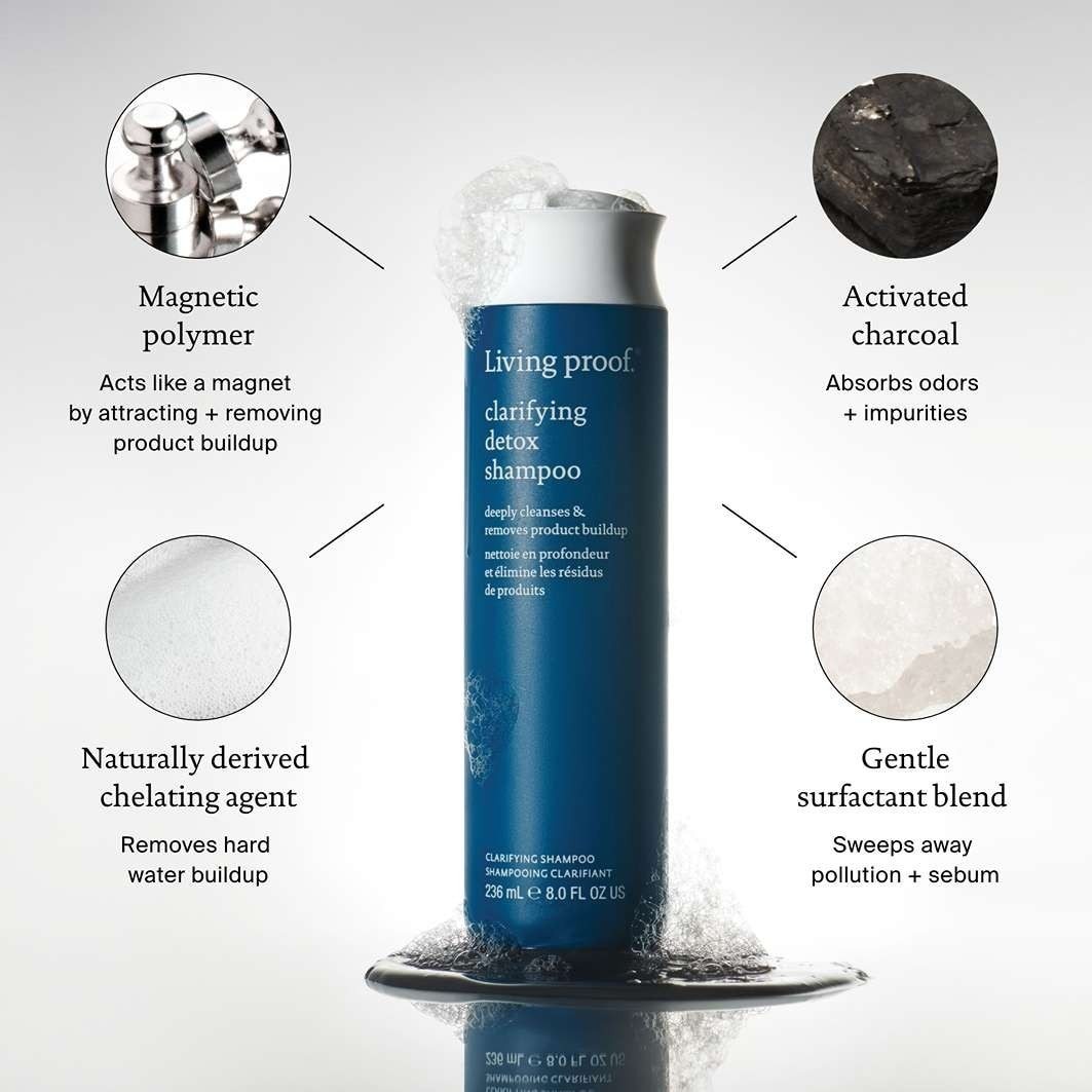 „Living Proof“ valomasis detoksikuojantis šampūnas – 236 ml