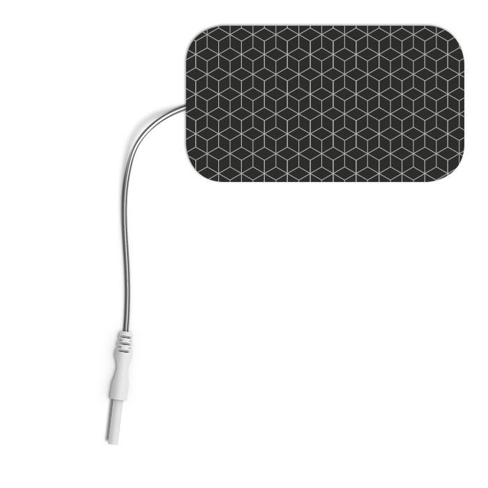  8 klæbende elektroder 89 × 50 mm konnektorer 2 mm med elektrotensgel