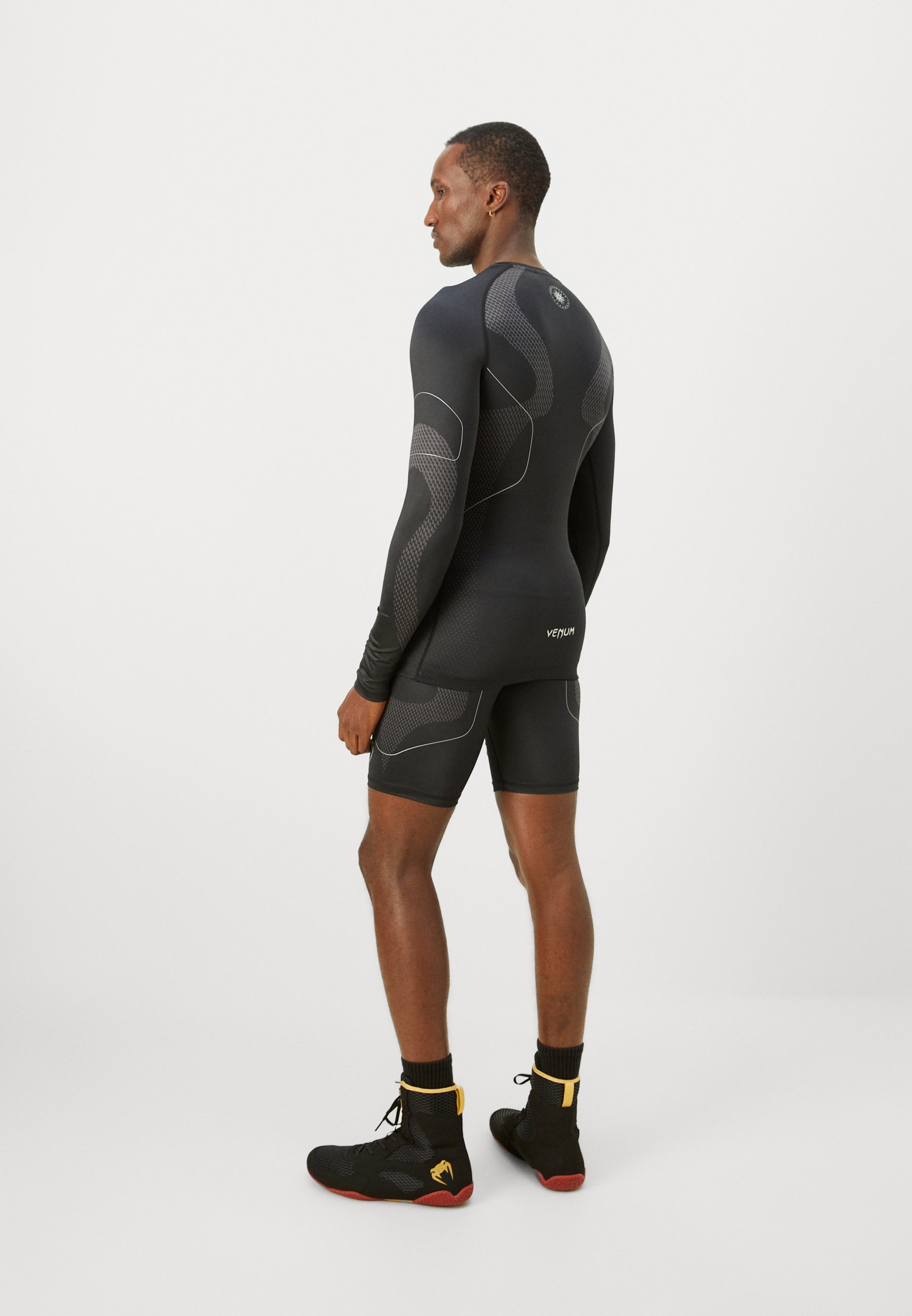 Venum NEXUS VALE TUDO SHORTS - Collants - black/silver color