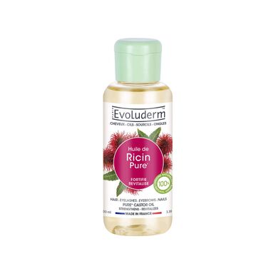 Evoluderm Monikäyttöinen Risiiniöljy Huile Ricin Puhdas 100 ml 100 ml