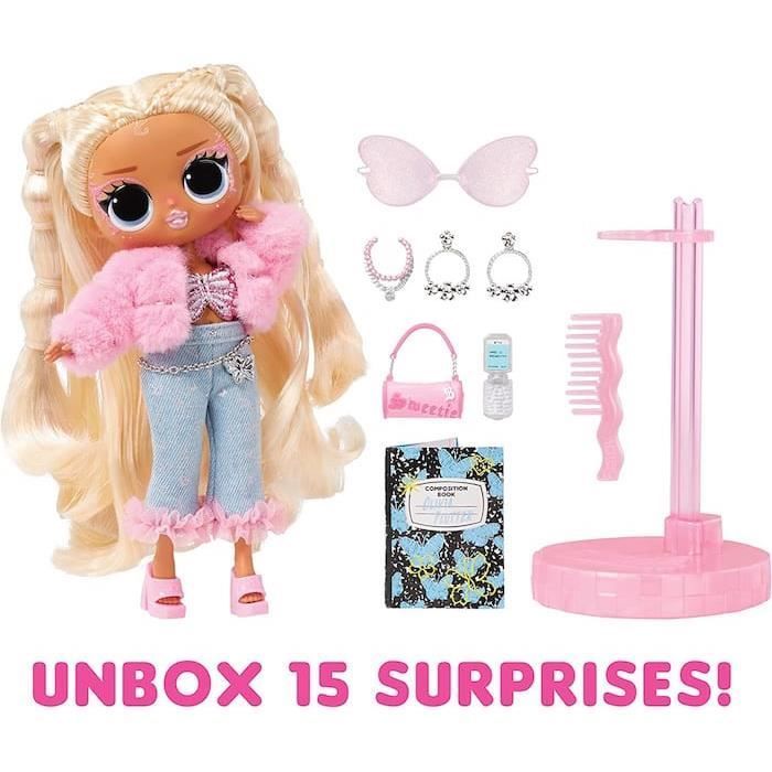 Poupée Mode - LOL Surprise - Olivia Flutter - 15 Surprises - Accessoires Fabuleux - 5-10 Ans
