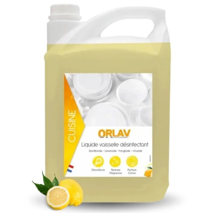 Liquide Vaisselle Désinfectant 5kg-ORLAV