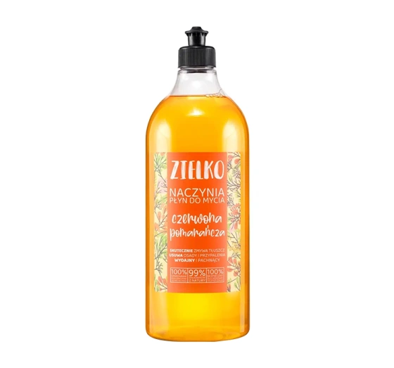 Zielko płyn do mycia naczyń Czerwona Pomarańcza 1000ml