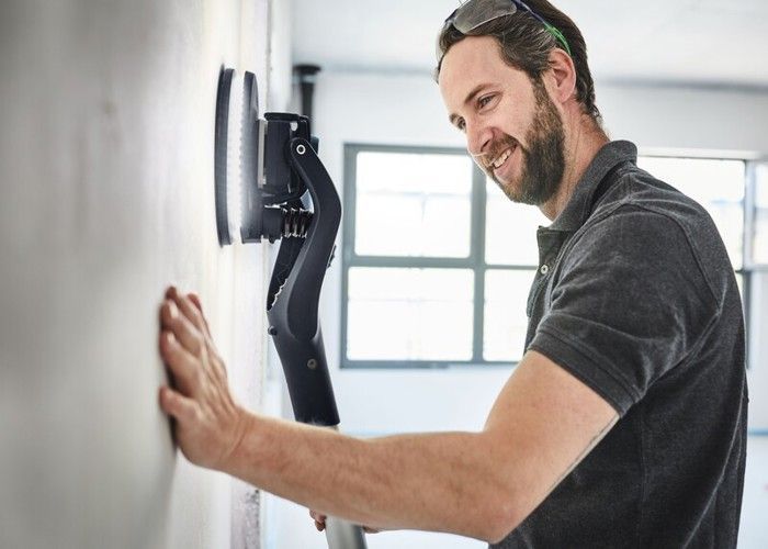 Kit de lijadora de largo alcance y extractor de polvo PLANEX LHS 2 225 EQI/CTL de 36 piezas | 578424 - Festool