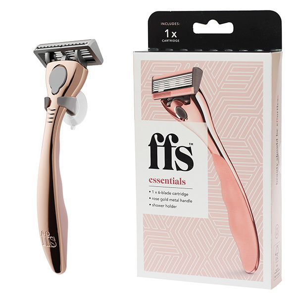 FFS Beauty Rasier-Essentials – 1 Klinge & Duschhalter