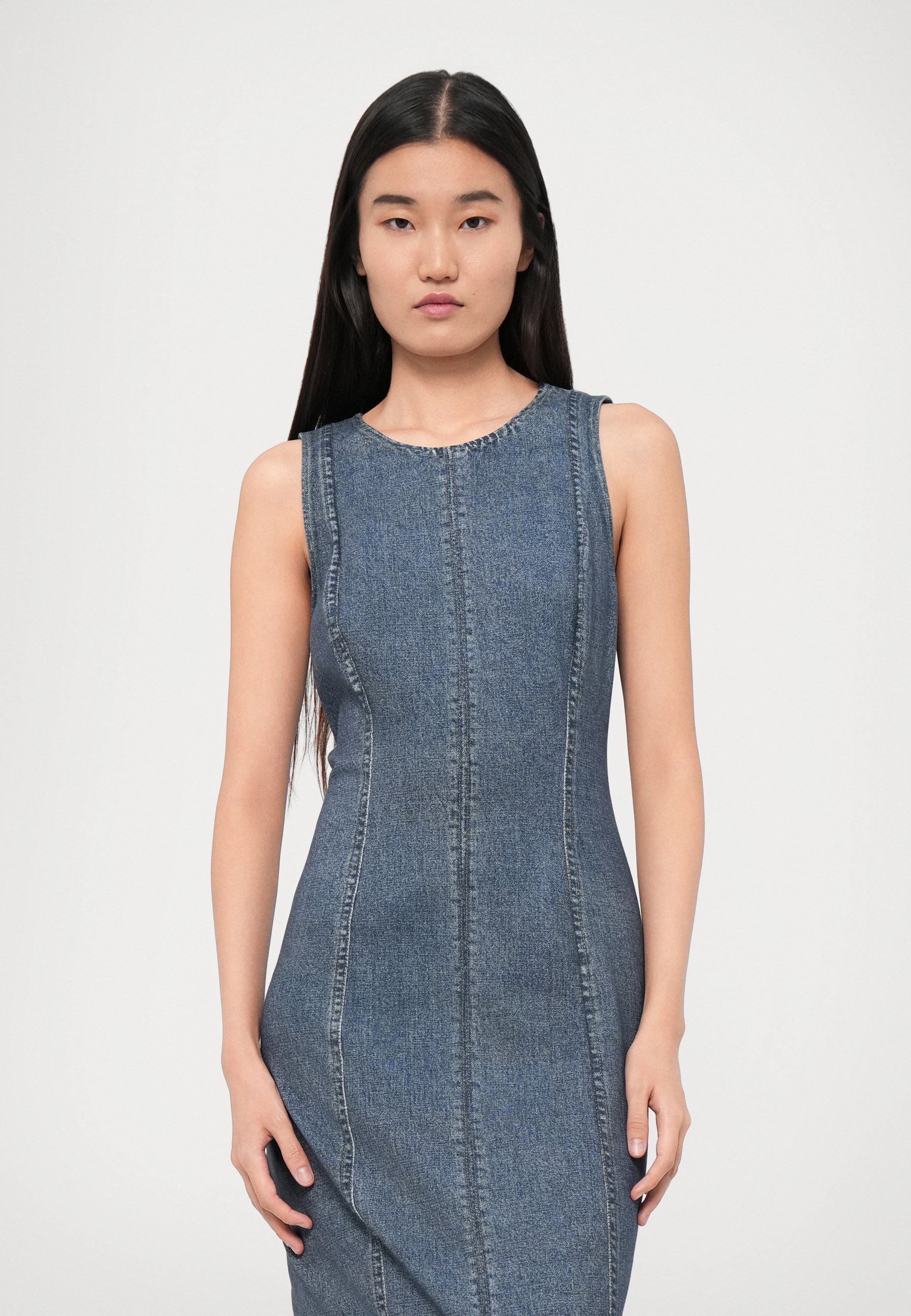 Robe midi rag & bone MIRAMAR PONTE OLIVIA - Robe de jour - bleue
