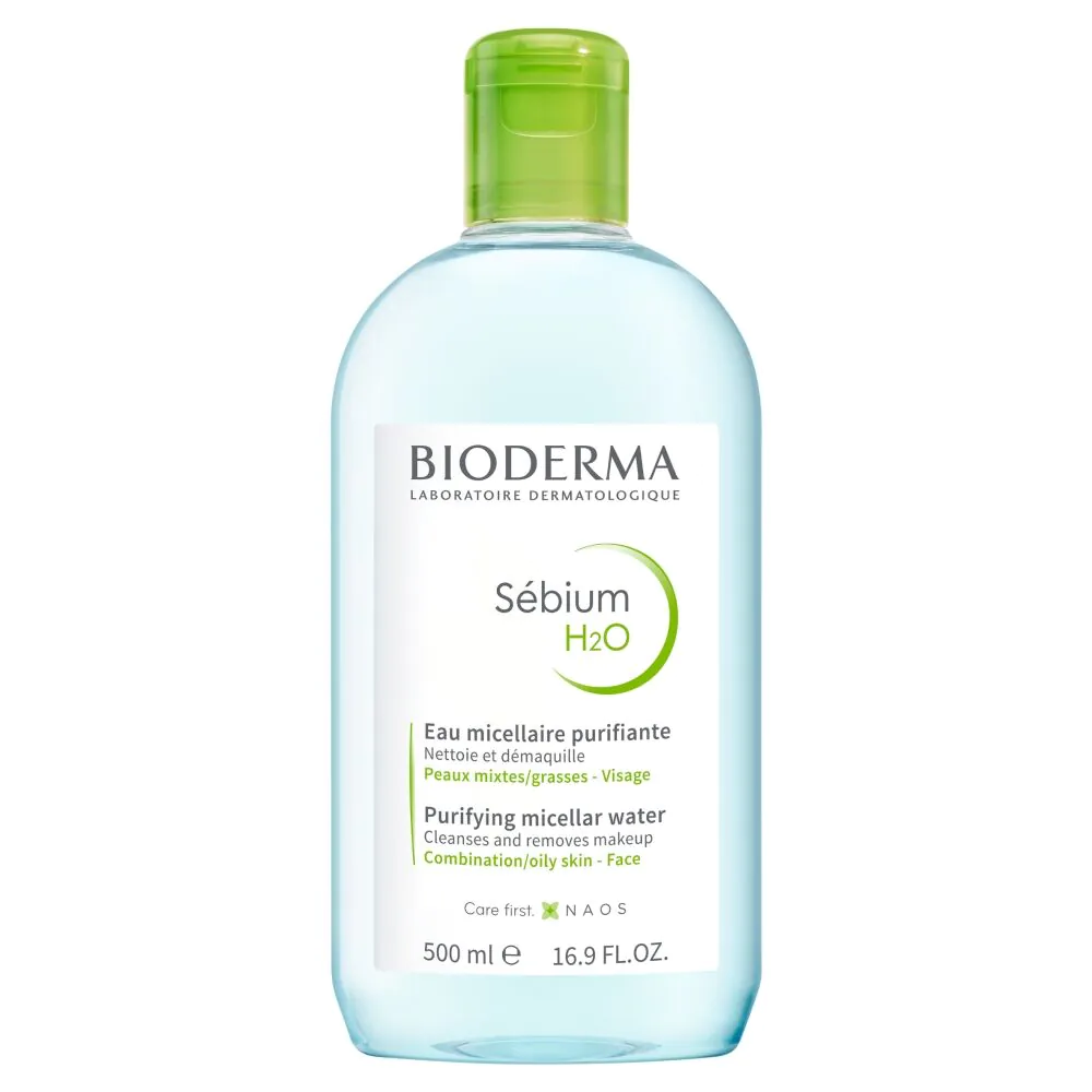 Bioderma Sebium H2O Płyn micelarny do skóry tłustej i mieszanej, 500 ml