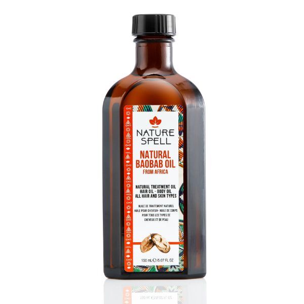 Nature Spell Baobab behandlingsolje for hår og kropp 150ml