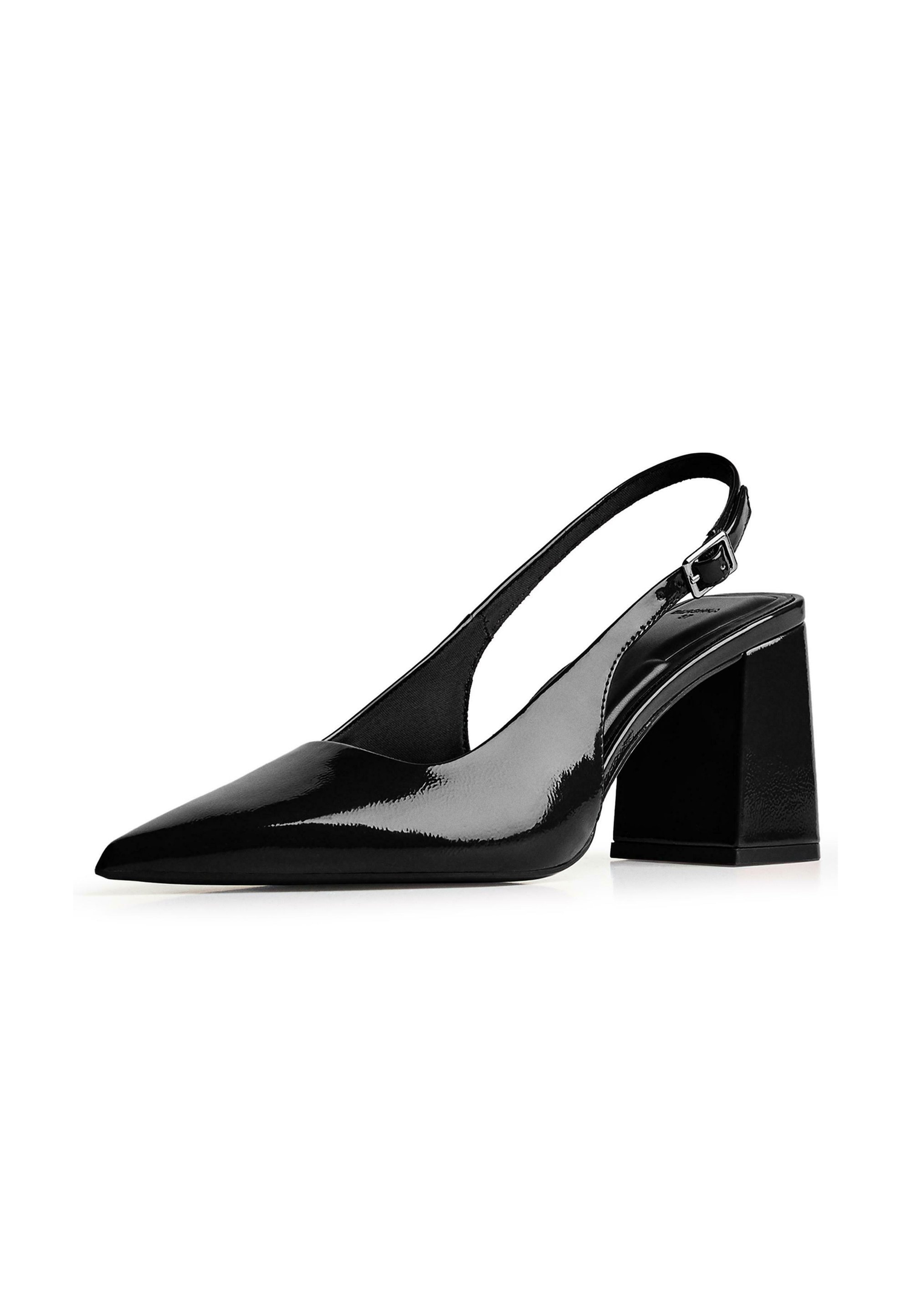 Bershka BLOCK HEEL - Tacchi alti - neri