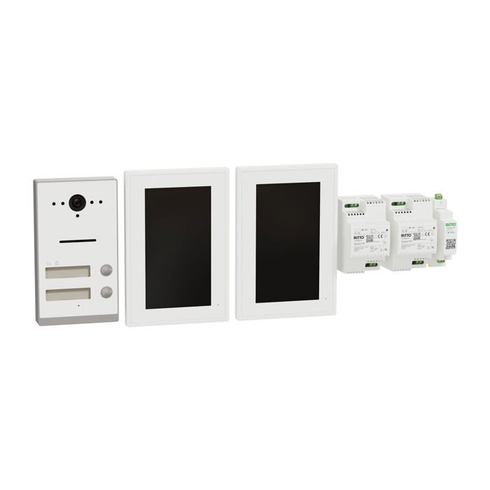 Intercom - Schneider Electric - RGE2092270 - 7-inch HD screen - 2-wire - Connected