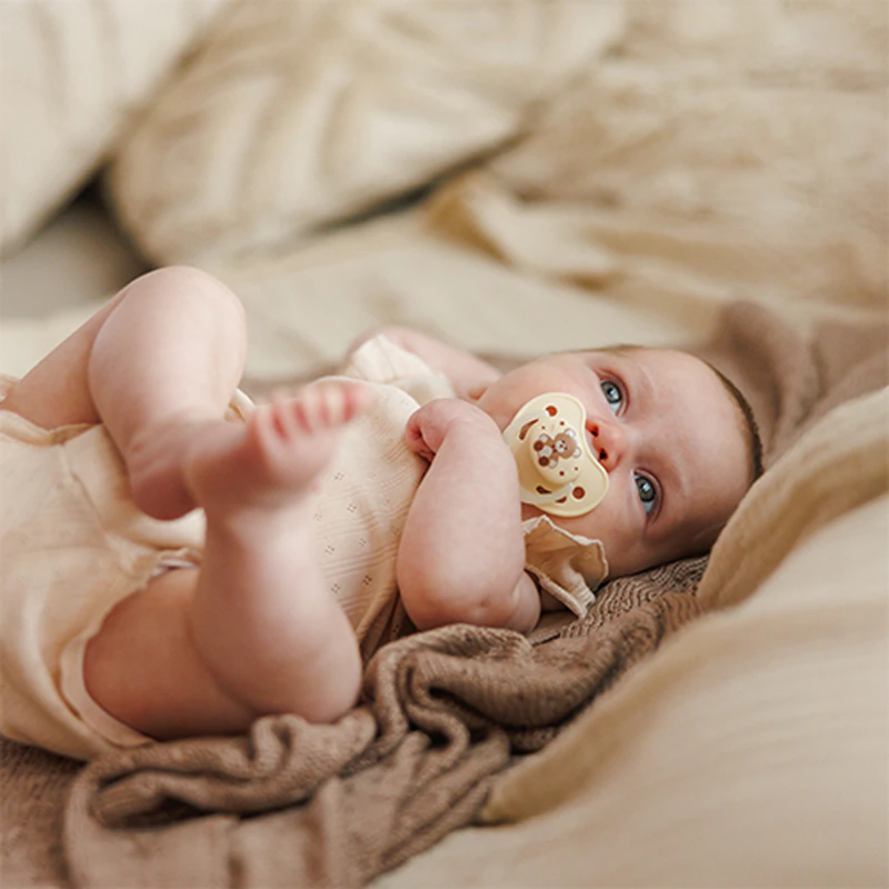 BabyOno Take Care Anatomické silikónové cumlíky s vreckom