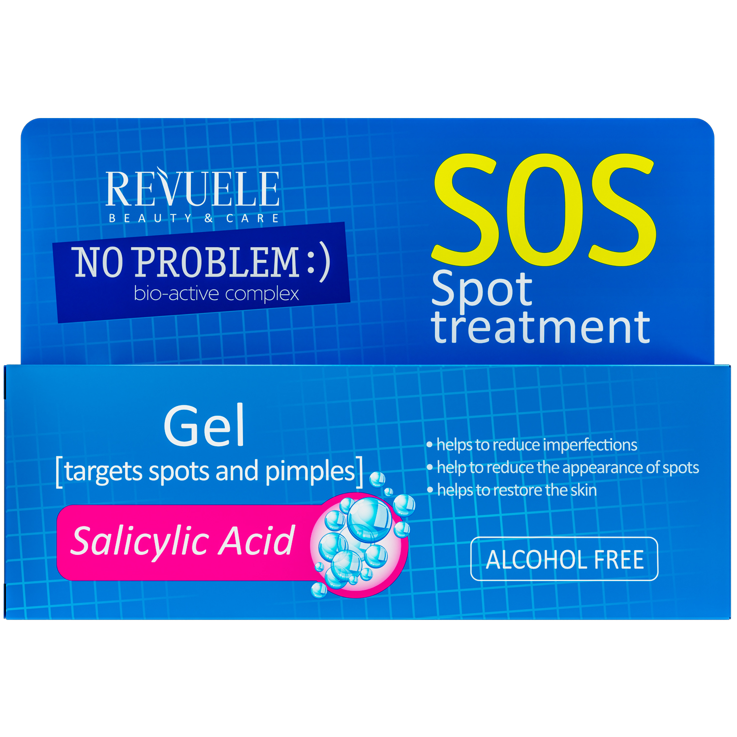 Revuele Anti-inflammatorisk ansigtsgel 25ml Ingen problemer :) SOS punktbehandling