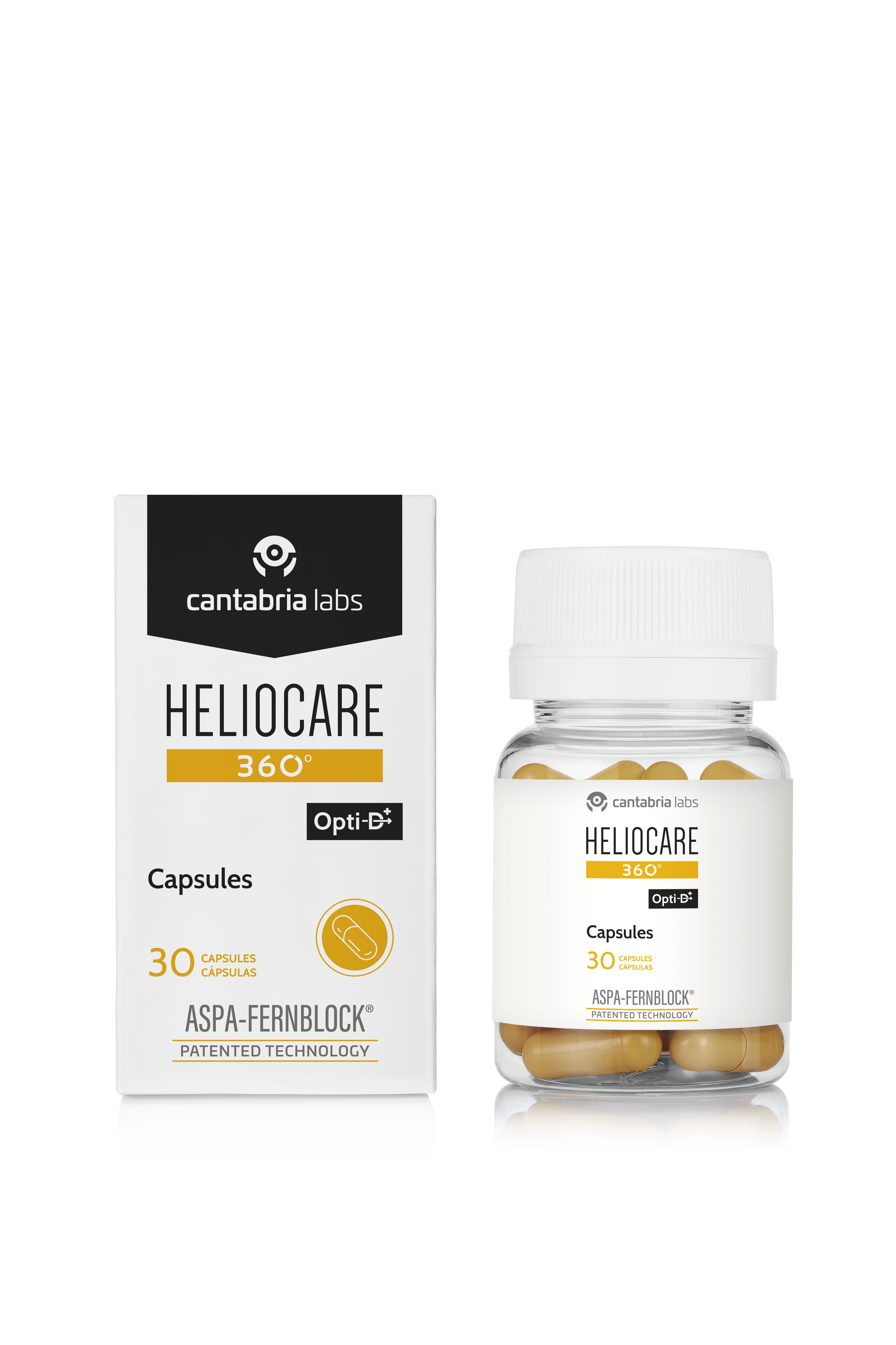 Heliocare 360º kapsulas Saules aizsardzības aptieka