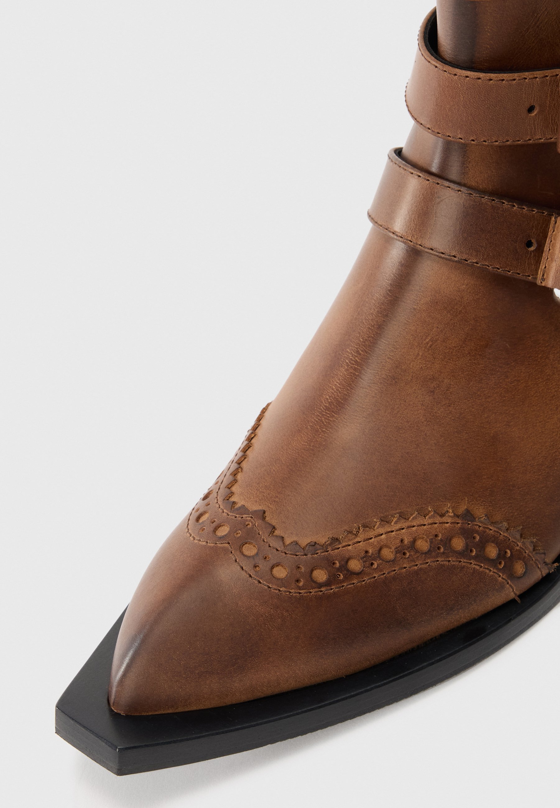 MOSCHINO Cowboy/biker enkellaars - noce