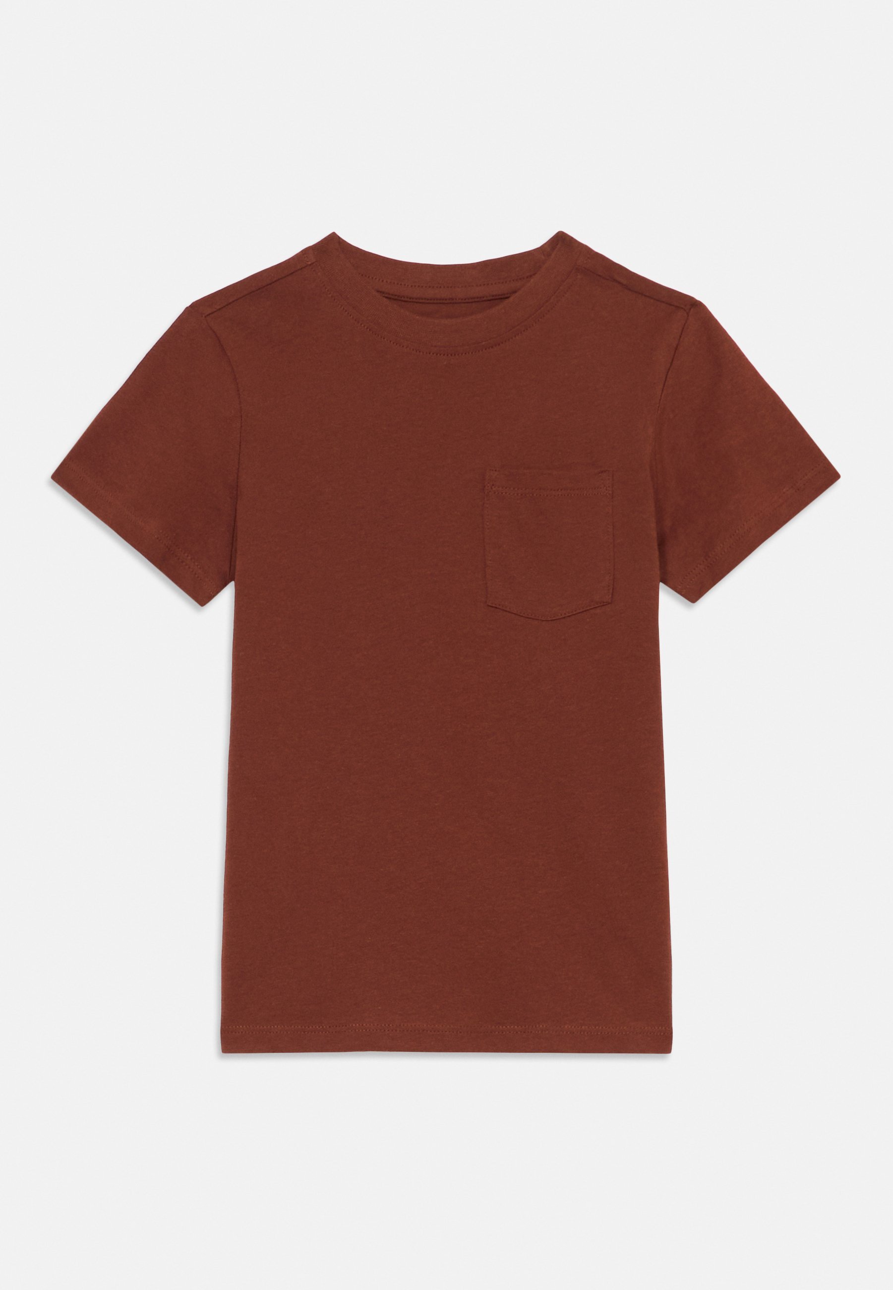 Friboo UNISSEX - Pacote com 5 camisetas básicas - bege/marrom/cáqui