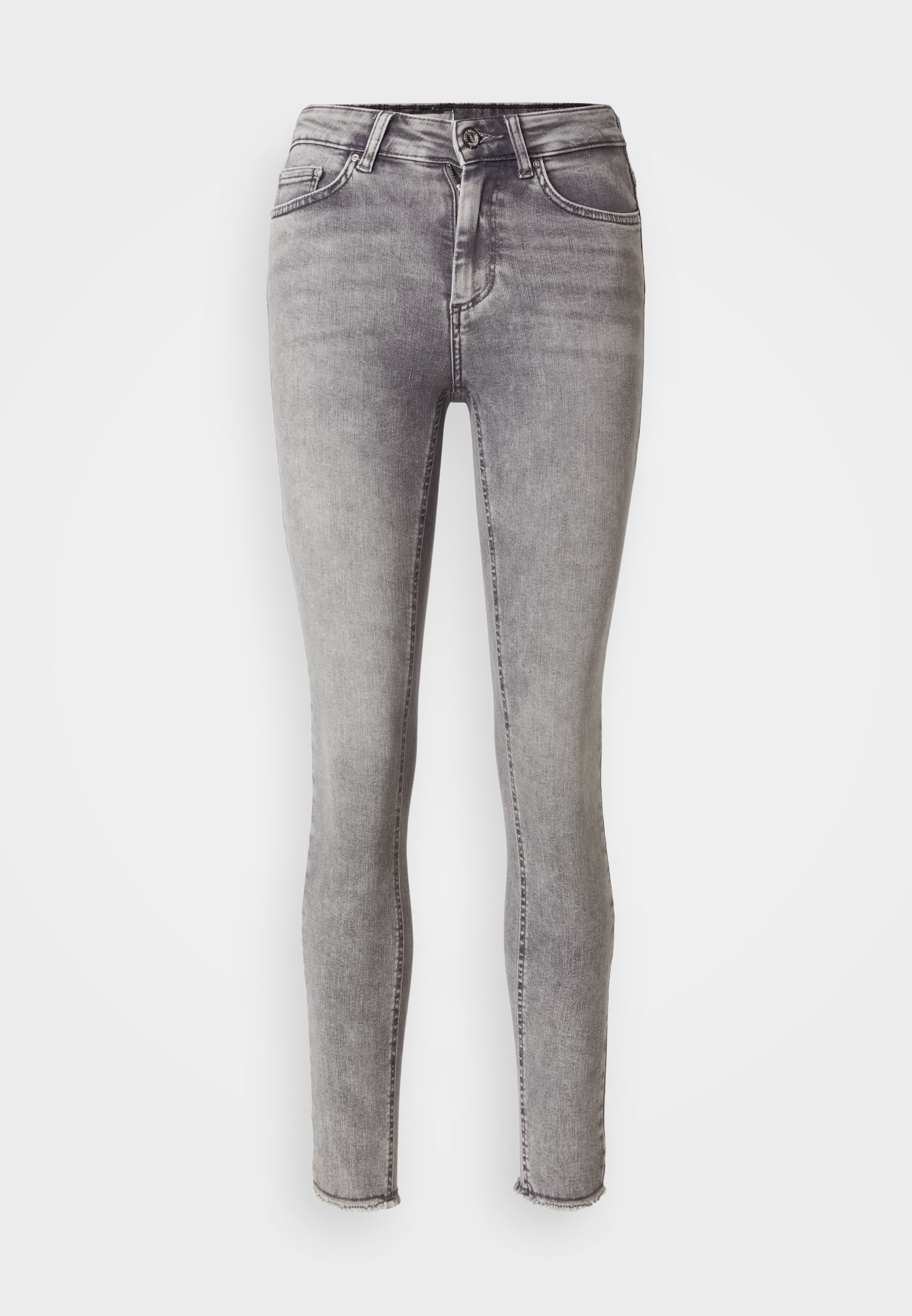 ONLY Skinny Fit Jeans - grijze denim