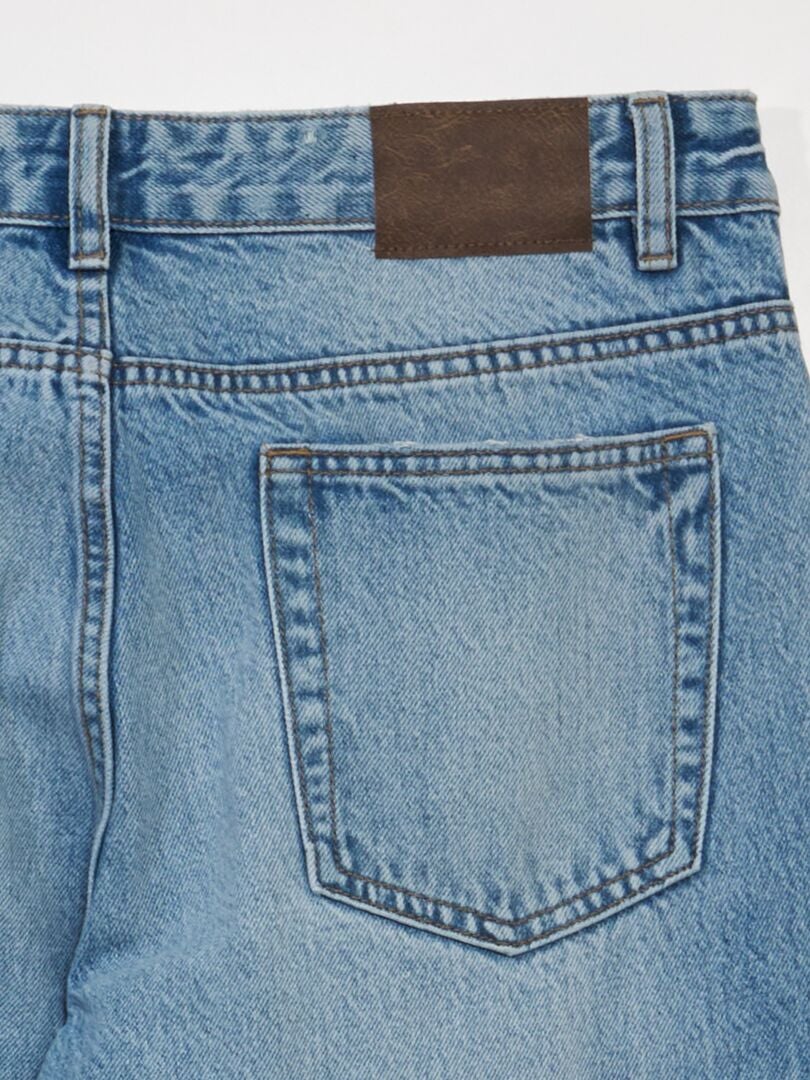Calça jeans normal - AZUL