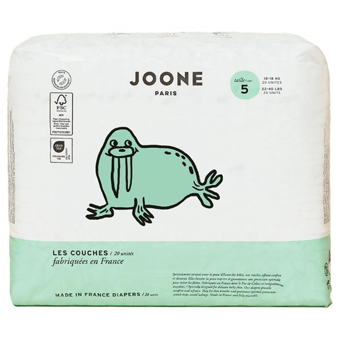 -Joone 20 blöjor storlek 5 för 10-18 kg (Färg: Malo Blue)