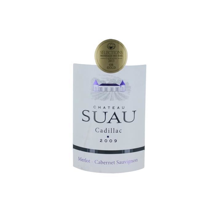 Château Suau Cadillac 2009 Côtes de Bordeaux - Vino Tinto Burdeos