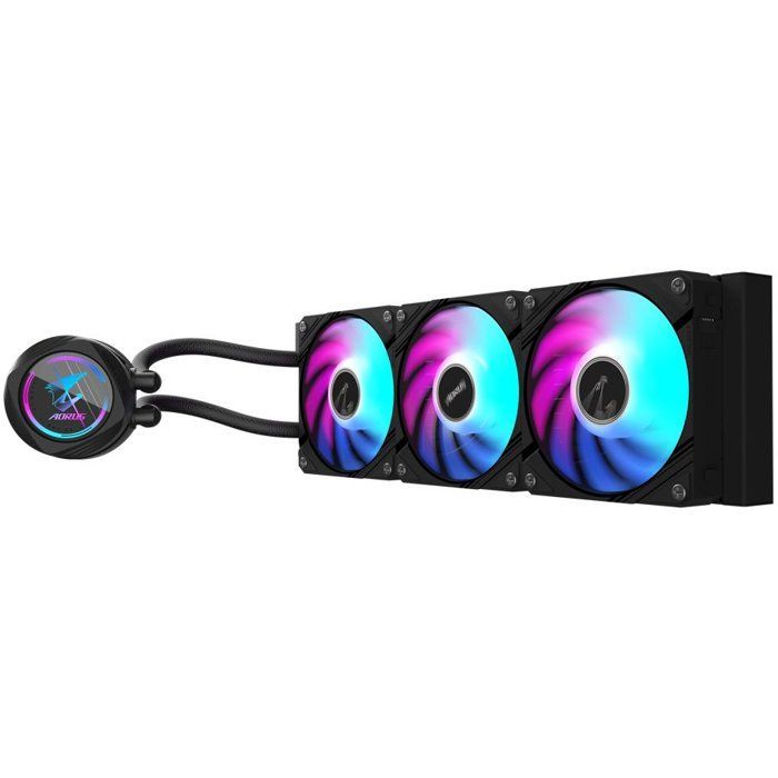 GIGABYTE - AORUS WATERFORCE II 360 - Refroidisseur liquide - 3 ventilateurs 120 mm