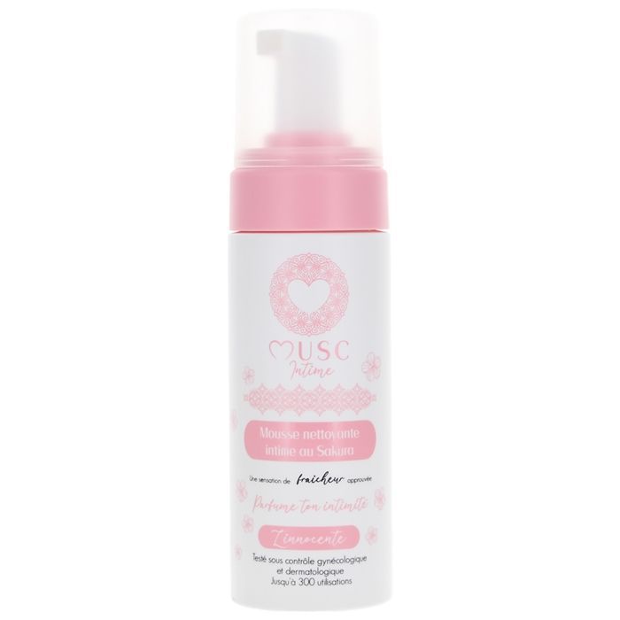 Musc Intime Mousse detergente intima al profumo di Sakura 150 ml
