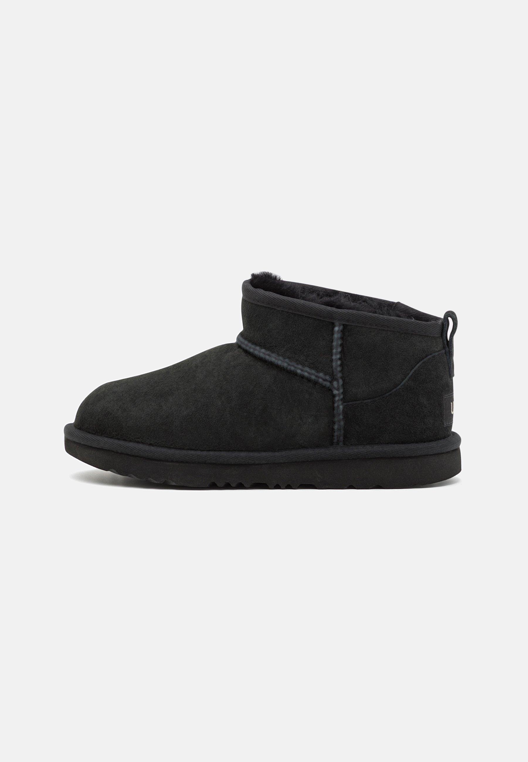 UGG CLASSIC ULTRA MINI UNISEX - Klassieke enkellaarsjes - zwart