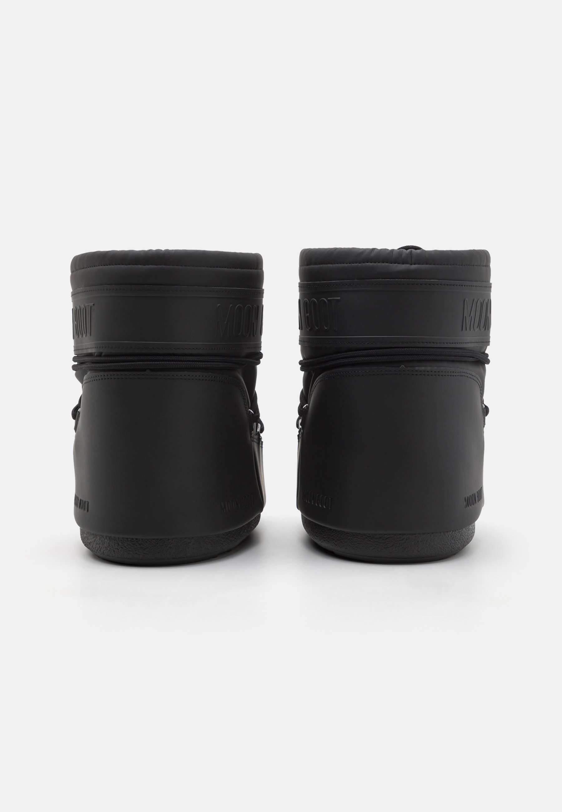 Stivaletti stringati Moon Boot ICON LOW UNISEX - neri