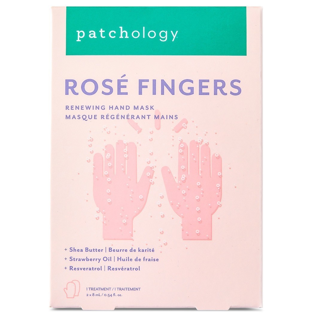 Patchology Rosé Fingers Obnovujúca maska na ruky - 1 pár