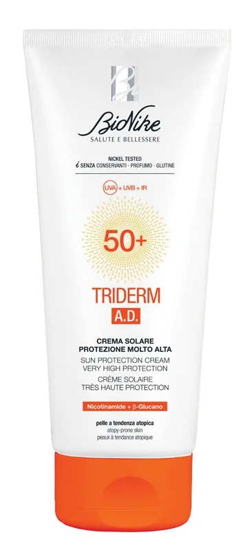 BIONIKE Bionike Triderm AD Sonnenschutz SPF 50+ 200 ml Feuchtigkeitsspendender Sonnenschutz