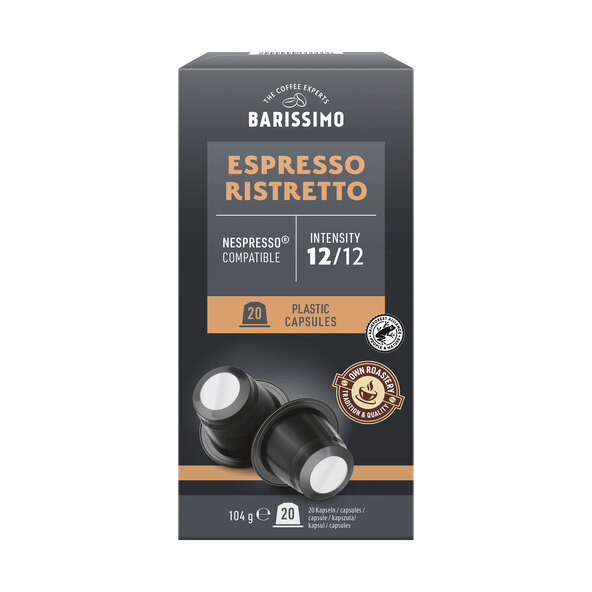 Κάψουλες καφέ Espresso Ristretto, 6 x 104 γρ