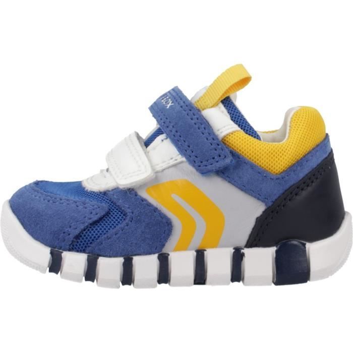 Chaussures GEOX B IUPIDOO BOY pour garçon - Bleu - Lacets - Textile