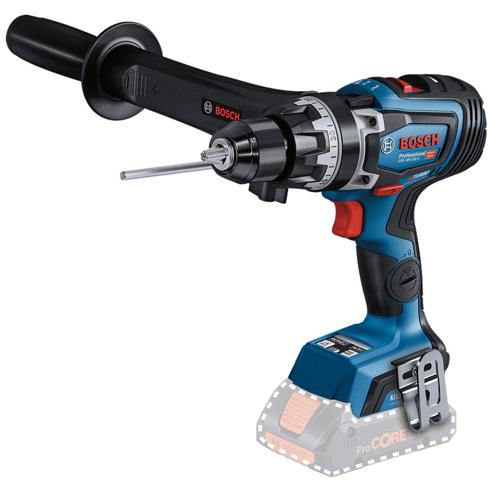 Mașină de găurit cu impact BOSCH 18V BITURBO fără perii 13mm GSB 18V-150 C 0615990M9U