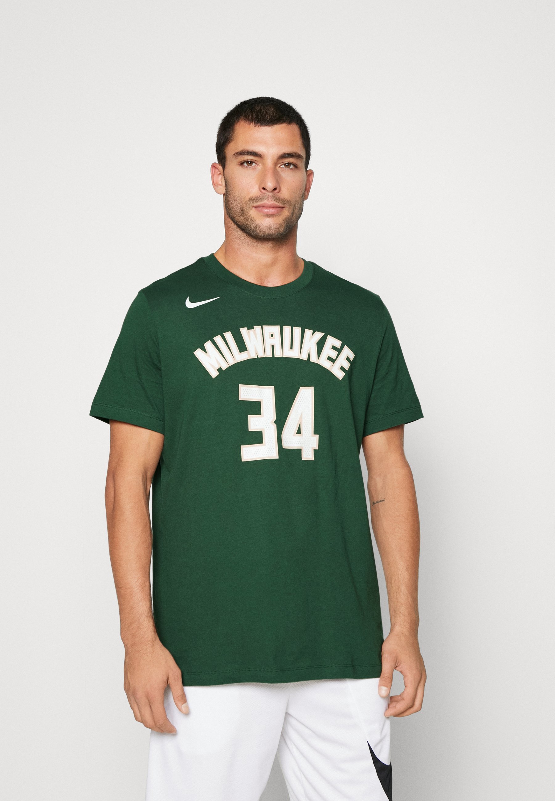 Nike Performance NBA Giannis Antetokounmpo Milwaukee Bucks Naam en Nummer T-shirt - Bedrukt T-shirt - fir/antetokounmpo