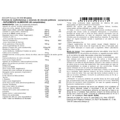Solgar VM 2000 60 kapselia