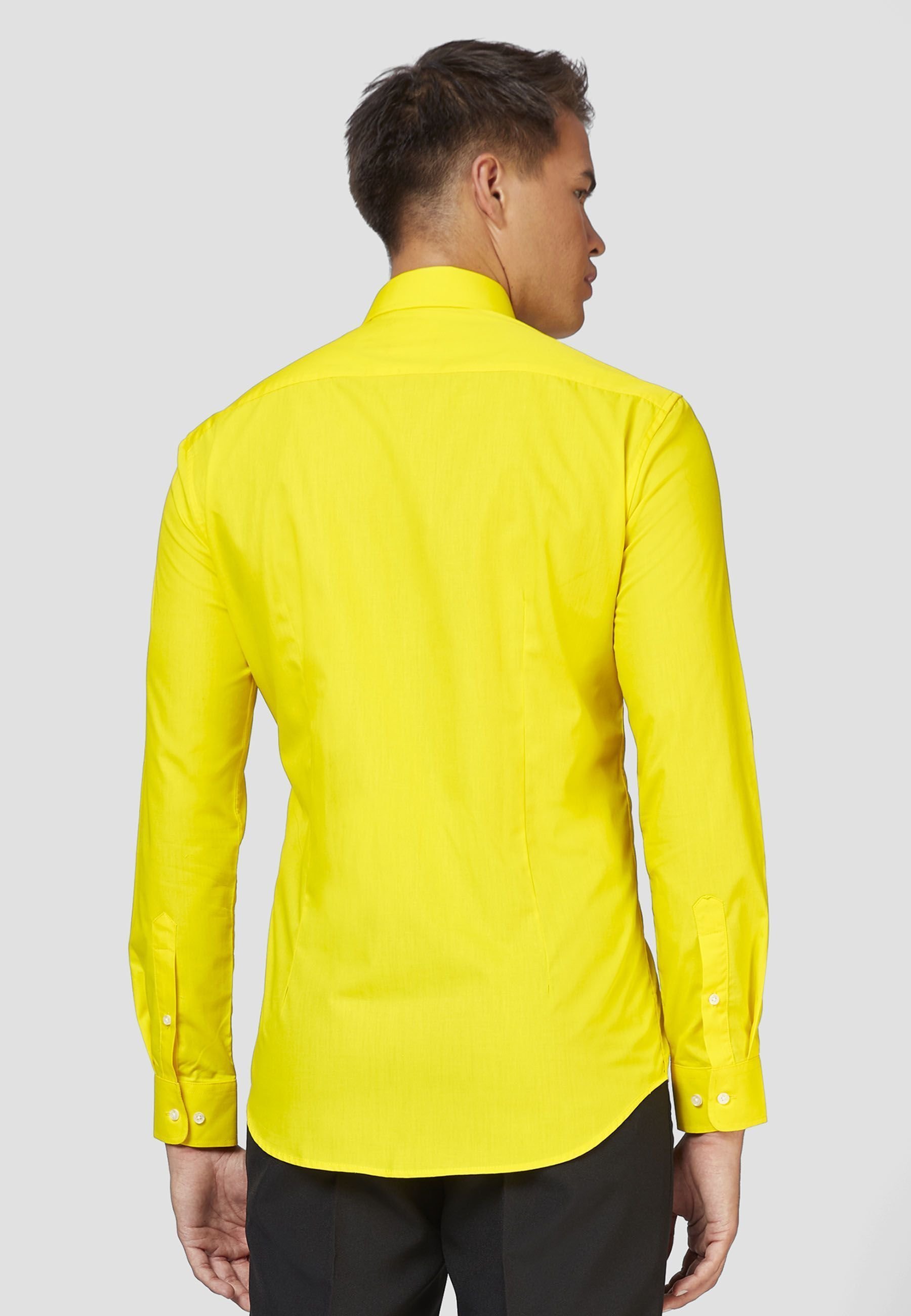 OppoSuits SOLID - Hemd - gelb