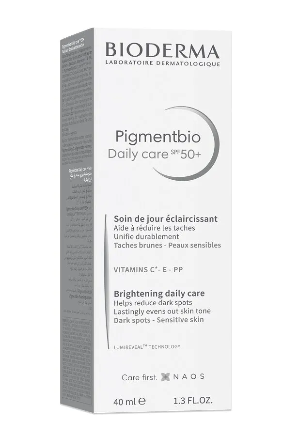 Bioderma Pigmentbio Rozjaśniający krem na dzień SPF50+