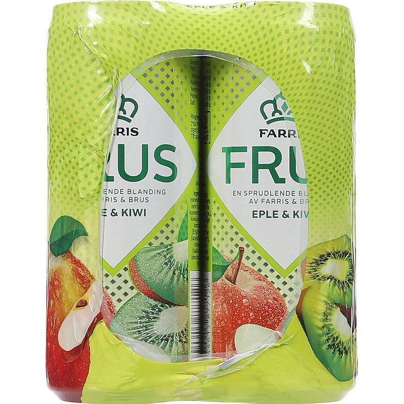 Farris Farris Frozen 0,33 l eske 6-pakning eple/kiwi