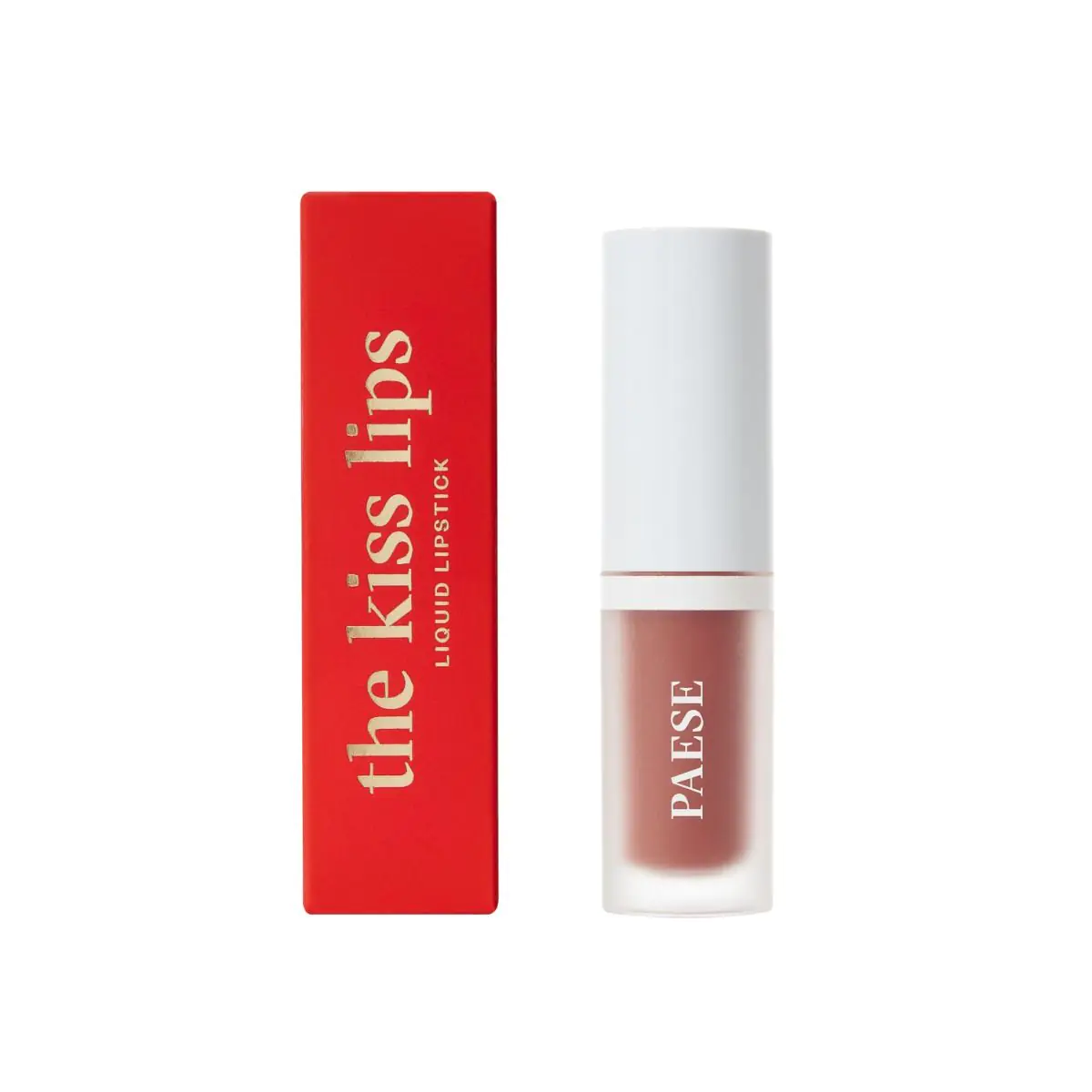 Paese The Kiss Lips - Pomadka w płynie 01 Nude Beige 3,4ml