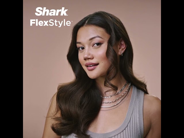 Modelador e secador de cabelo Shark Flexstyle 4 em 1 para cabelos lisos e ondulados HD430SLUK