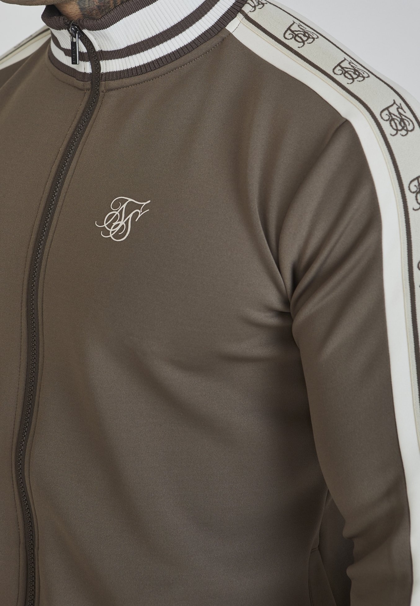 SIKSILK Treningsjakke - brun