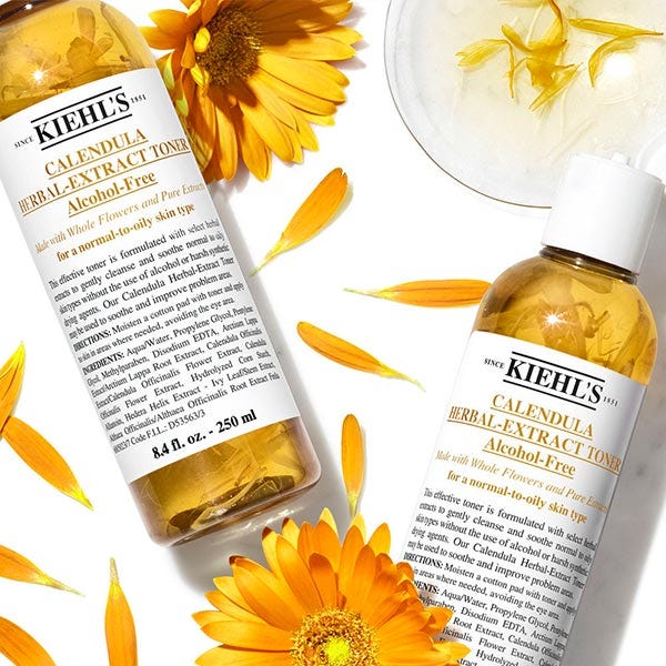 Alkoholfri toner med morgenfrue-urteekstrakt | 250 ml