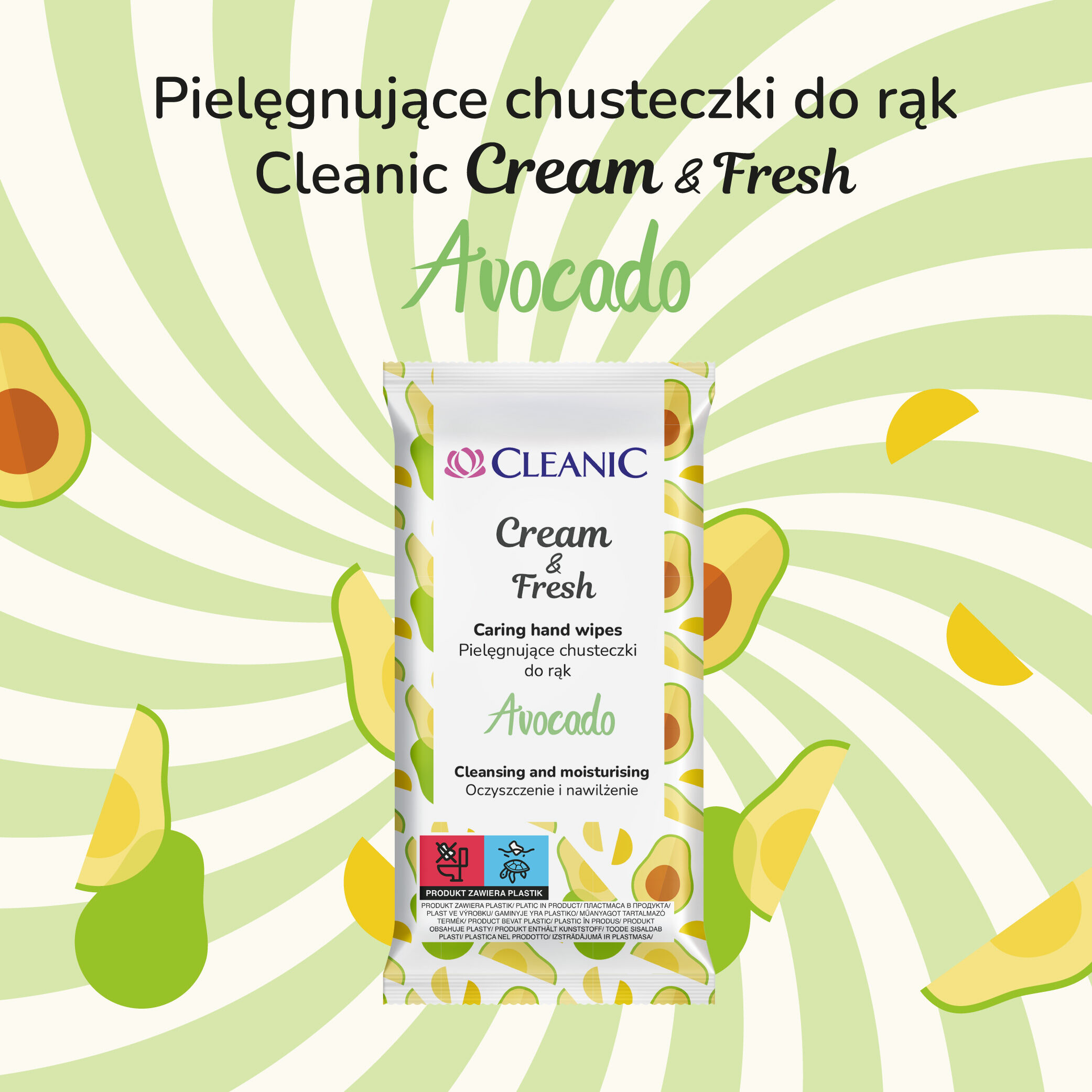Cremă și prospețime Cleanic