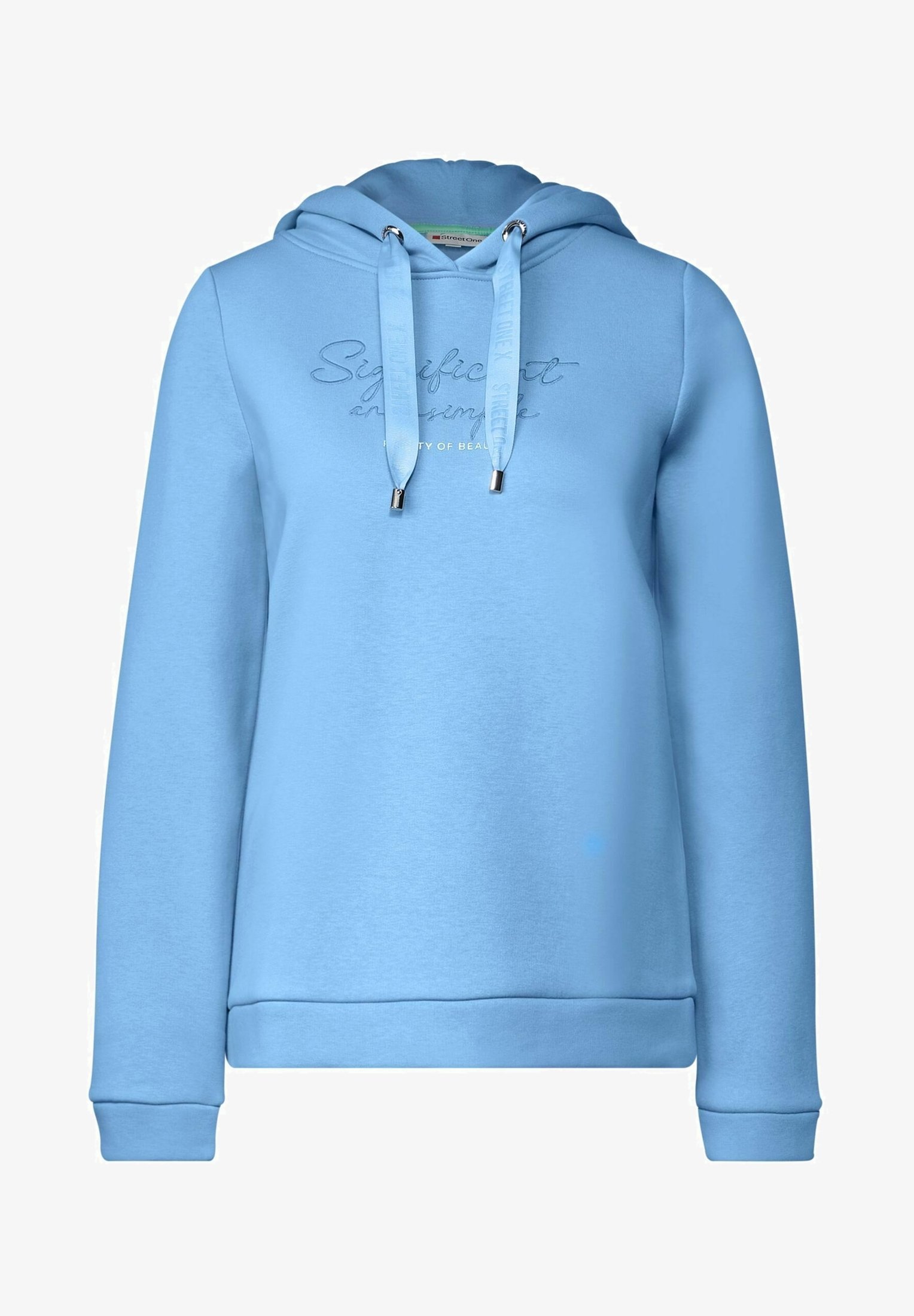Sweat à capuche Street One - bleu
