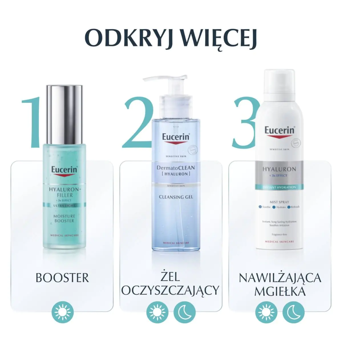 Eucerin Hyaluron Filler Booster Nawilżający na noc